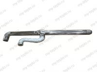 Дымоход комплект коаксиальный Daewoo 80L 110/80 (1,0 м, корейский тип, вбок и назад)