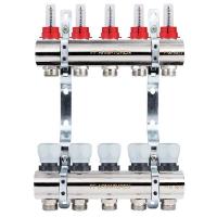 Коллектор для теплого пола с расходомерами 1