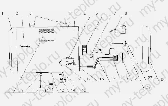 запчасти для Термекс IF 100 H купить в Махачкале