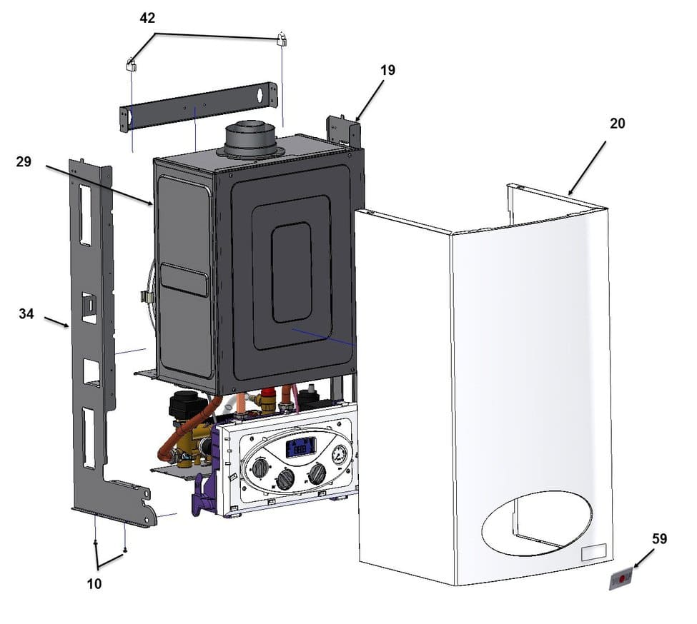 Запчасти Wolf FGG-K-24 купить в Махачкале