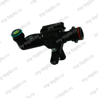 Гидроузел датчика протока с краном подпитки для котла Navien Prime 35 (gidrpkPrime35)